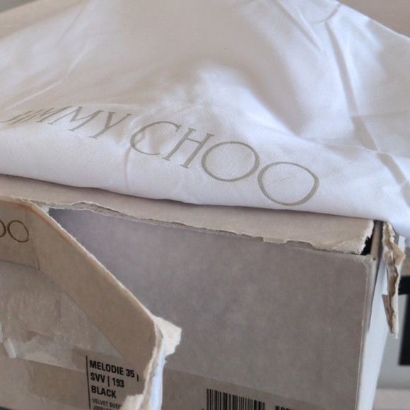 Jimmy Choo lug sole Melodie 35 boot Size 38/7.5 - Picture 8 of 8